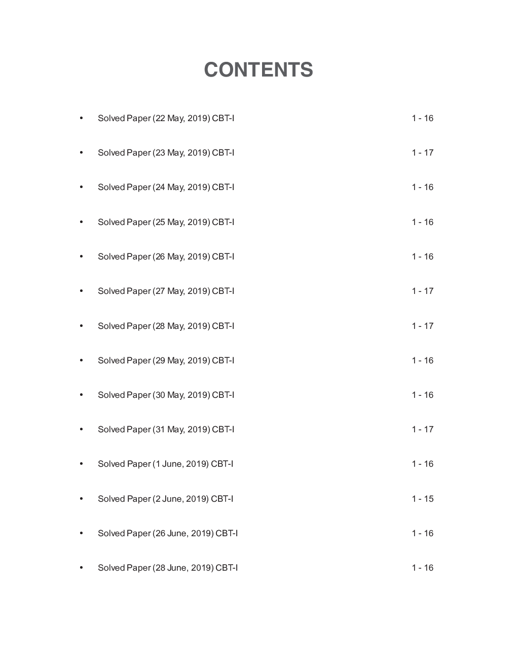 RRB  2022-23 - Junior Engineer CBT I - Solved Papers 2019 - 14 Sets - Page 4