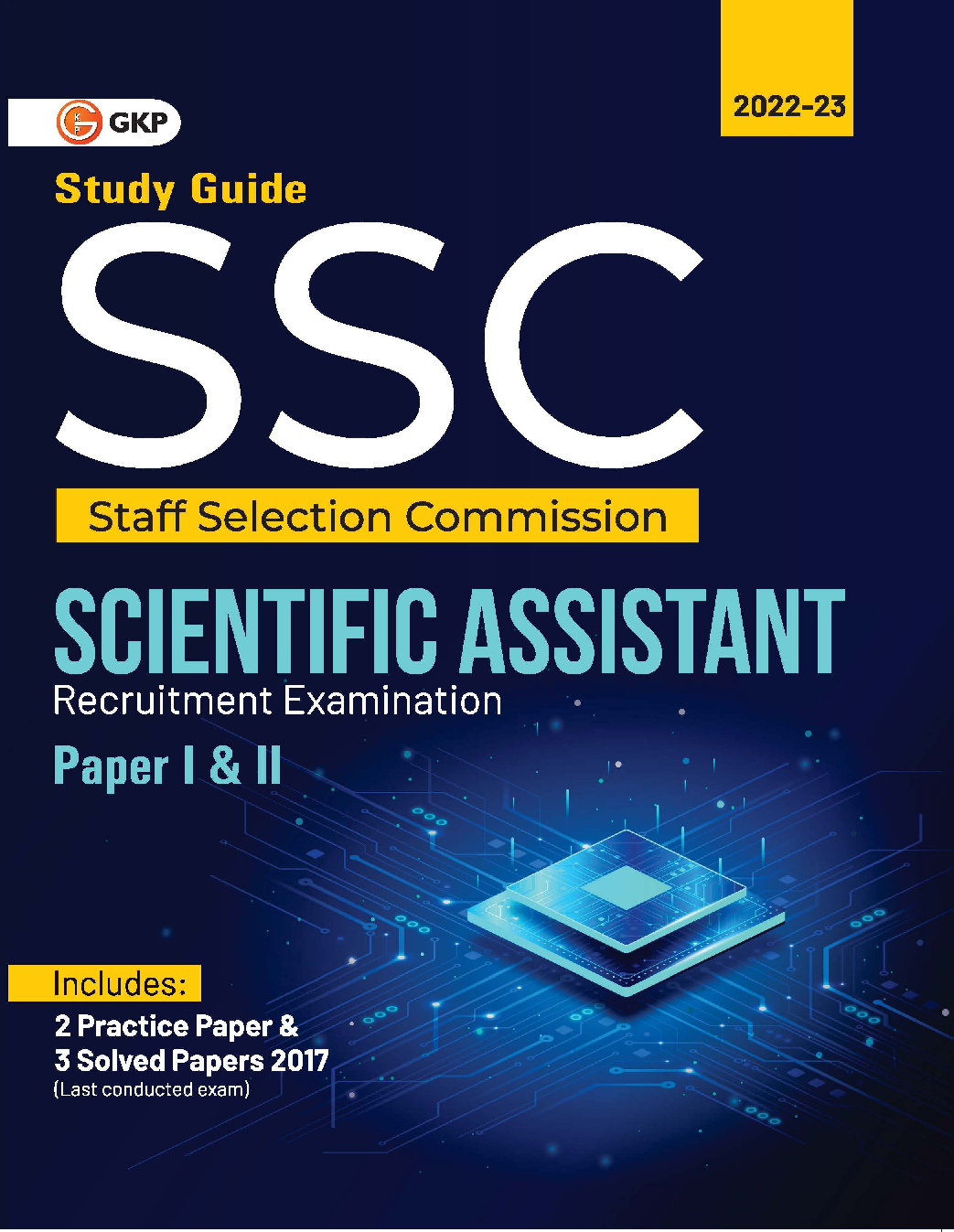 SSC 2022 Scientific Assistant Paper I & II - Page 1