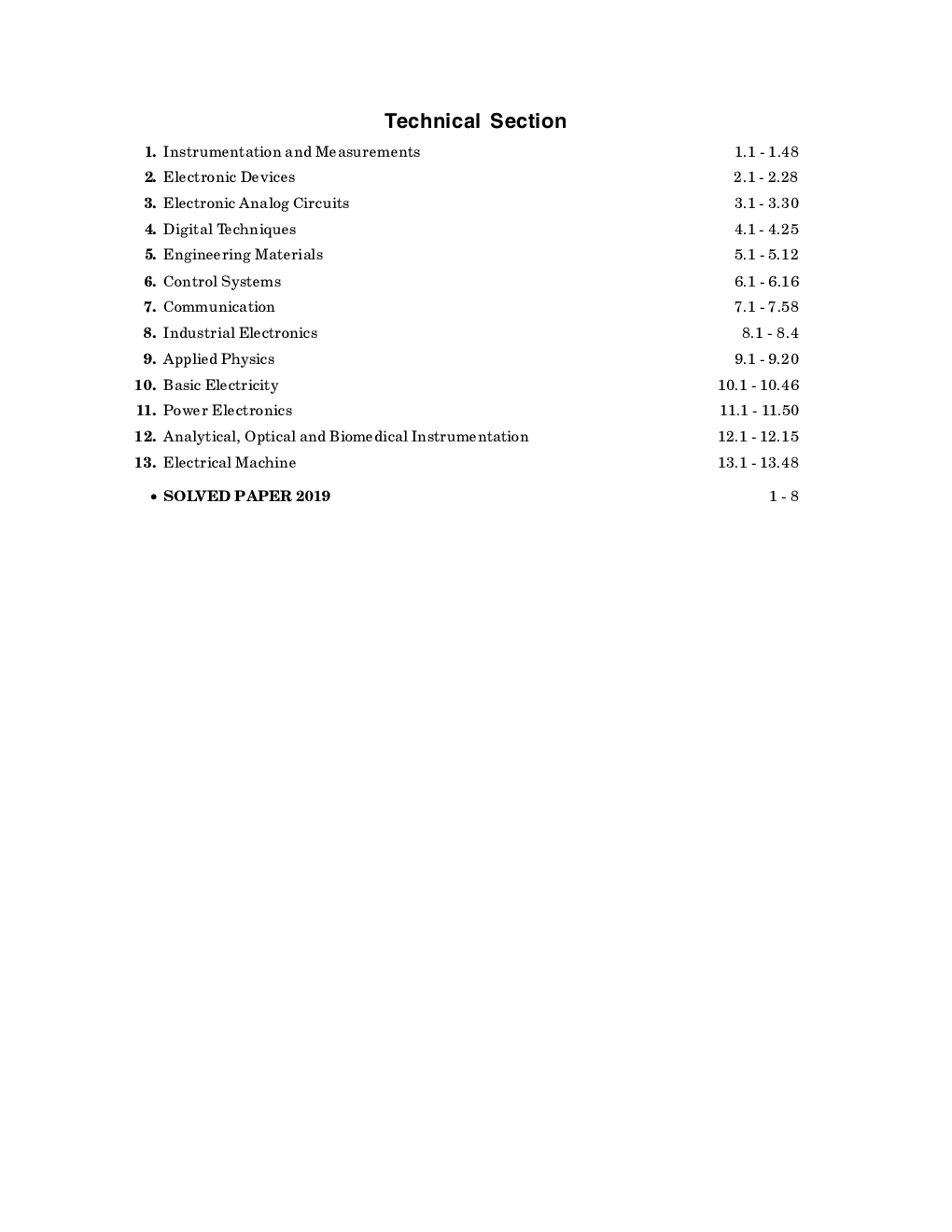 SAIL 2022  Operator cum Technician (Trainee) - Electronics & Communication &  Instrumentation Engineering - Page 5