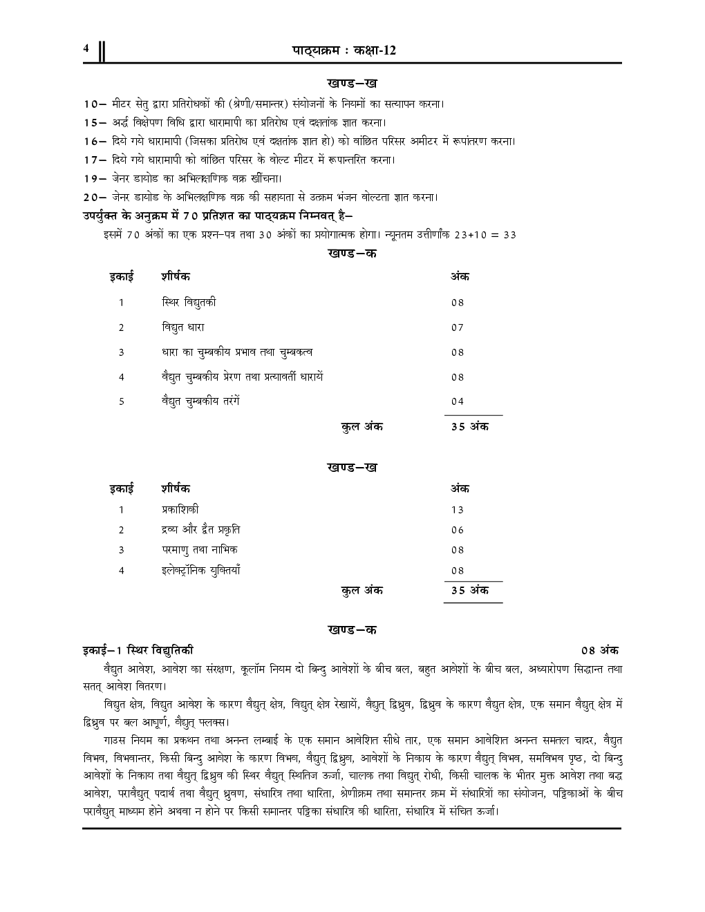 UP Board Class-XII भौतिक विज्ञान साल्व्ड पेपर्स एवं प्रैक्टिस बुक 2022-23 - Page 5