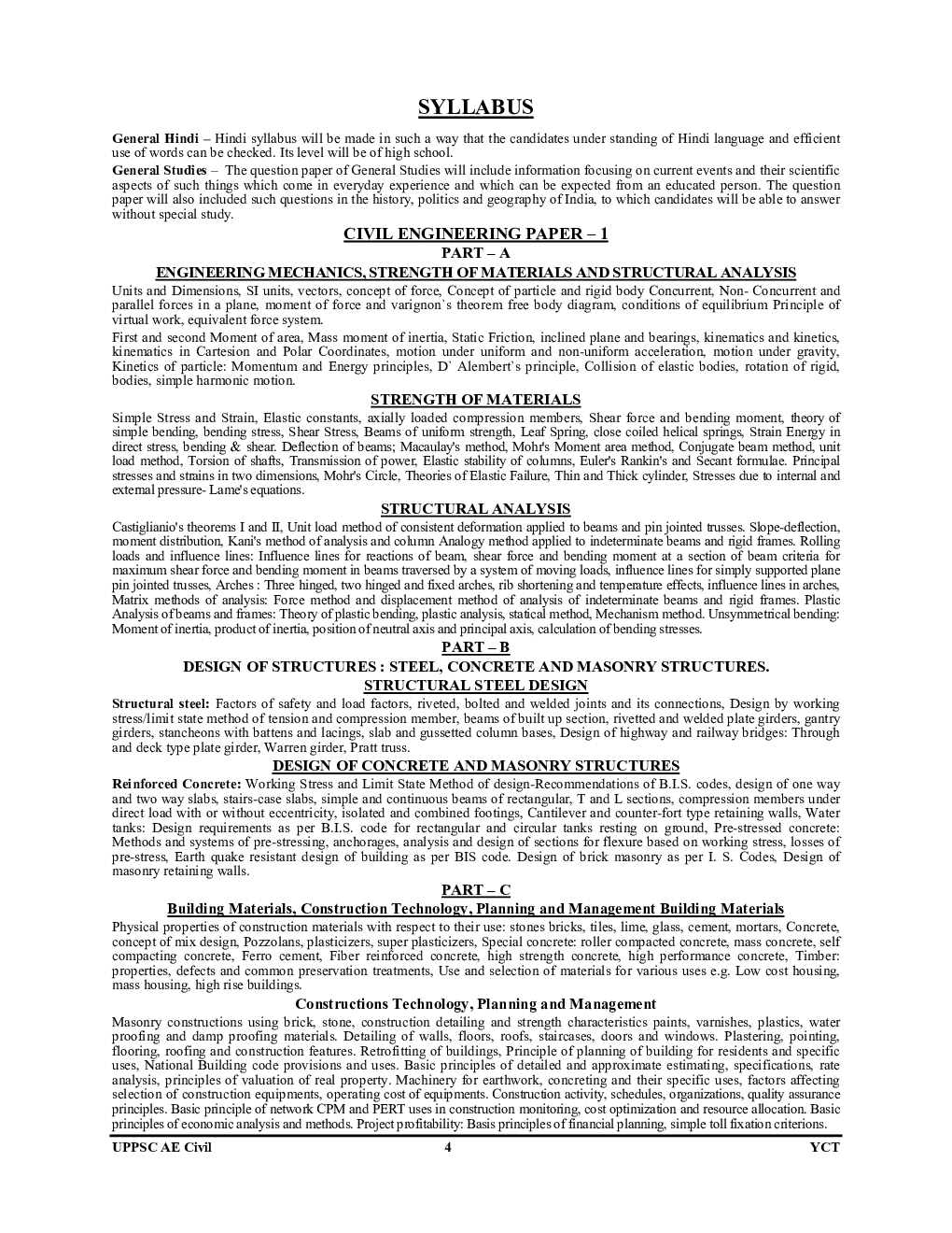 UPPSC AE Technical/Non-Technical Civil Engineering Solved Papers 2023-24 - Page 5