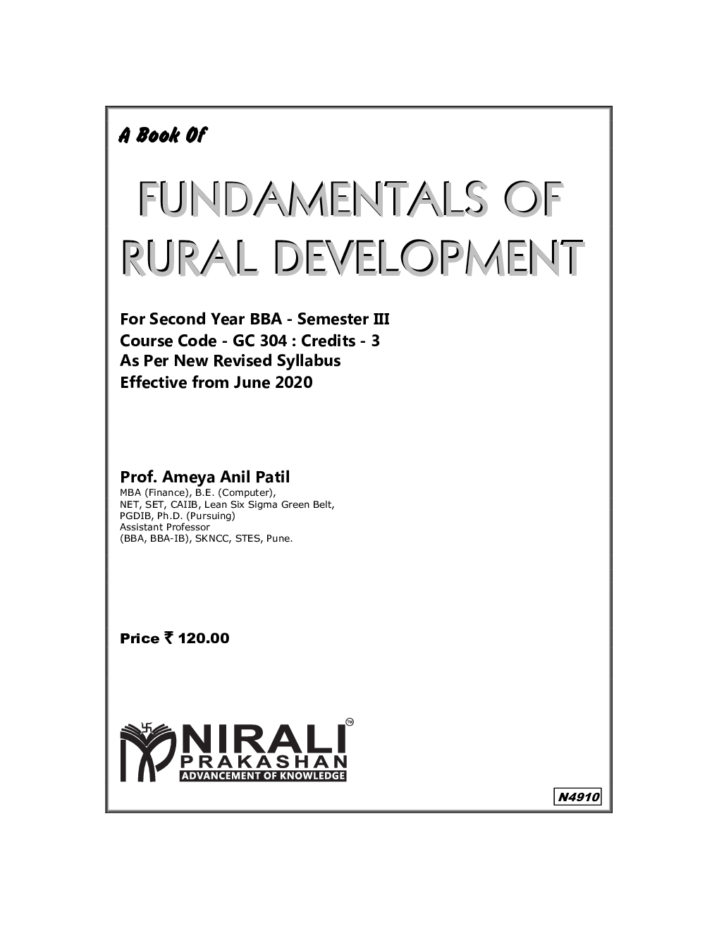 FUNDAMENTALS OF RURAL DEVELOPMENT - Page 2