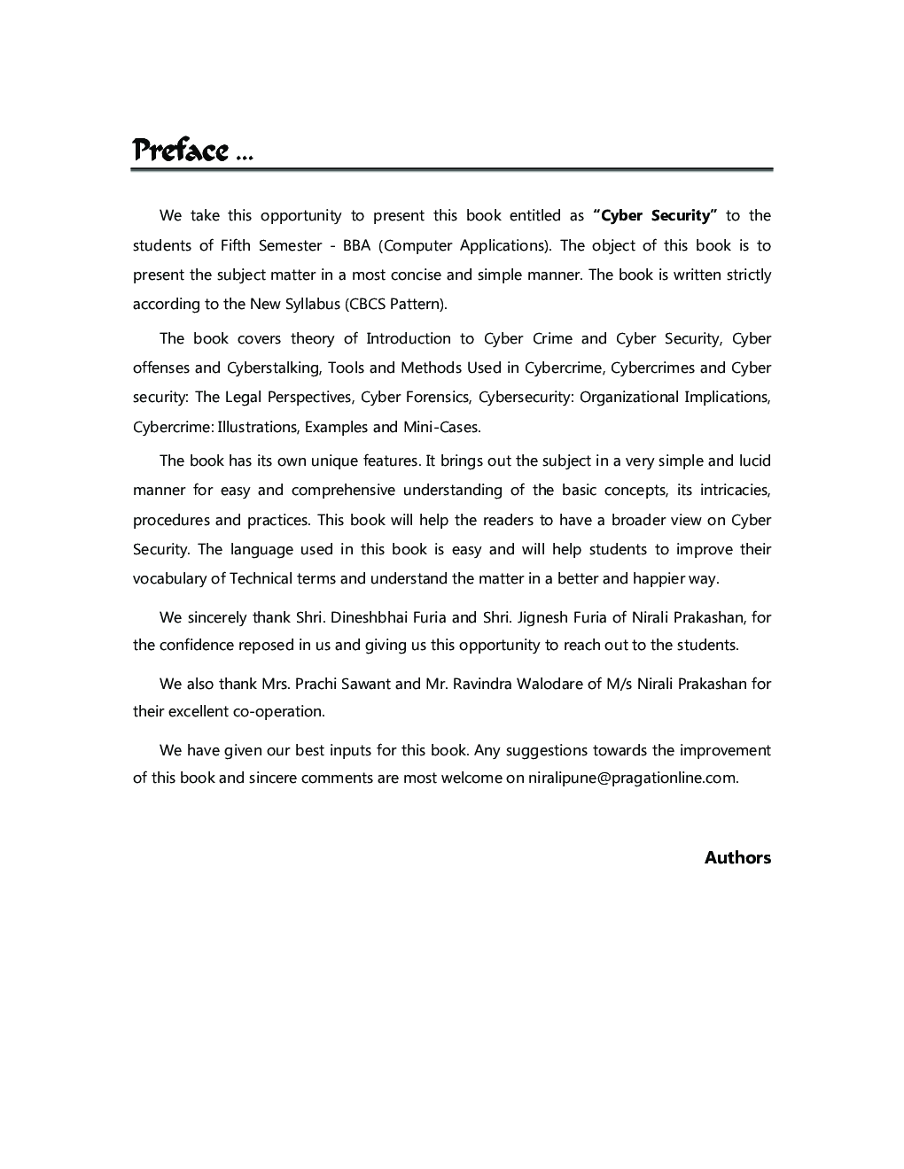 CYBER SECURITY (Third Year TY BBA (CA) Semester 5) - Page 4