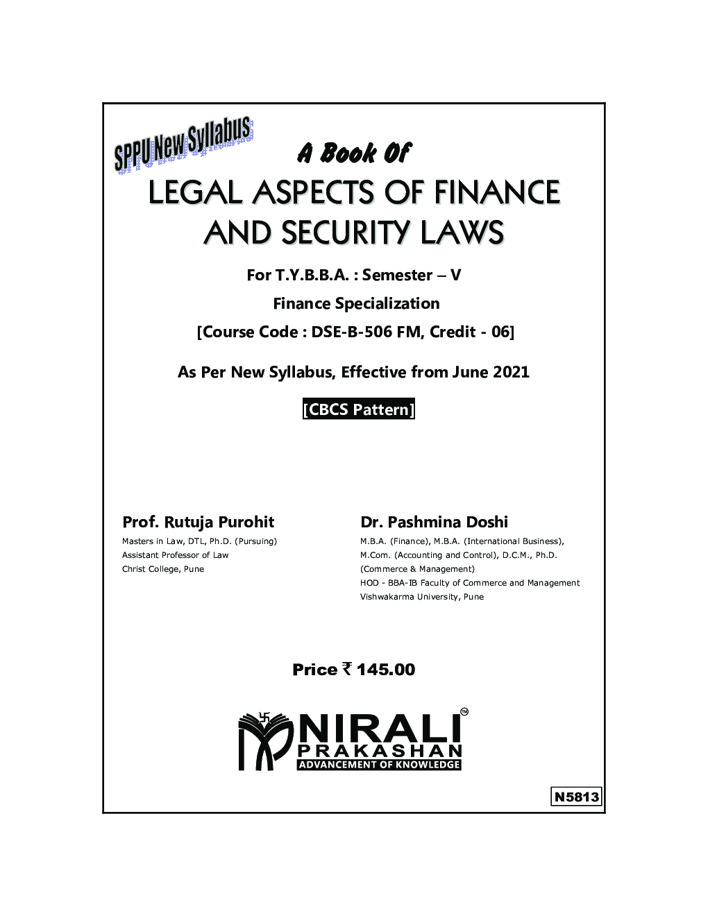 LEGAL ASPECTS OF FINANCE AND SECURITY LAWS (TY BBA Semester 5) - Page 2