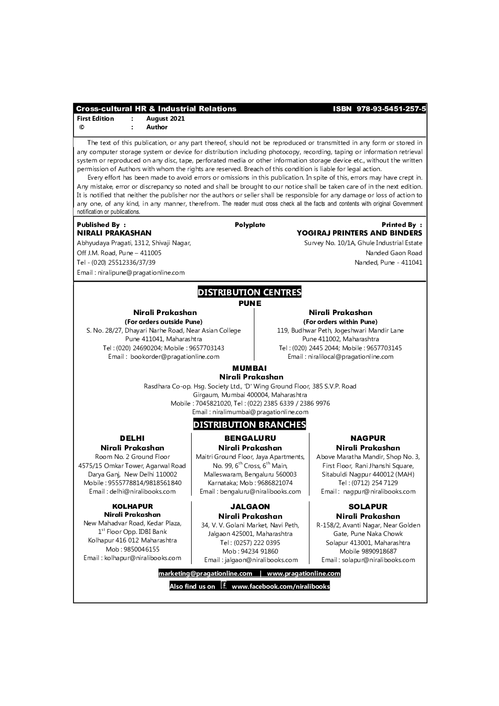 CROSS CULTURAL HR AND INDUSTRIAL RELATIONS (Third Year TY BBA Semester 5) - Page 3