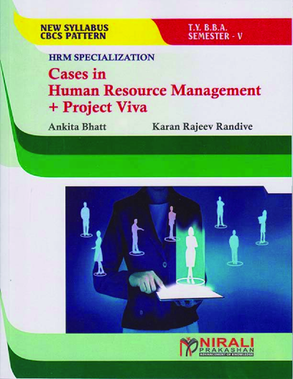 CASES IN HUMAN RESOURCE MANAGEMENT + PROJECT VIVA (Third Year TY BBA Semester 5) - Page 1