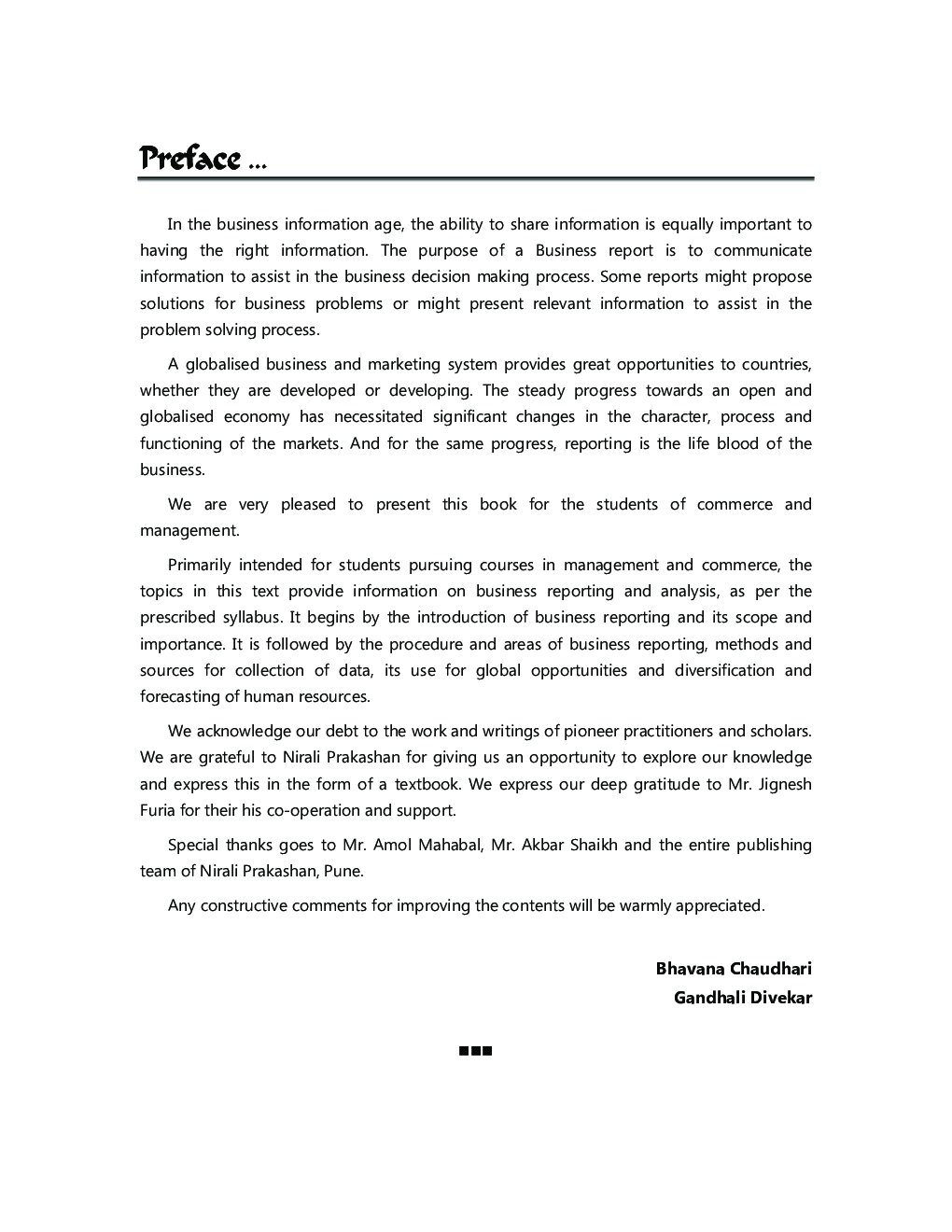 BUSINESS REPORTING AND ANALYSIS (TY BBA IB Semester 5) - Page 4