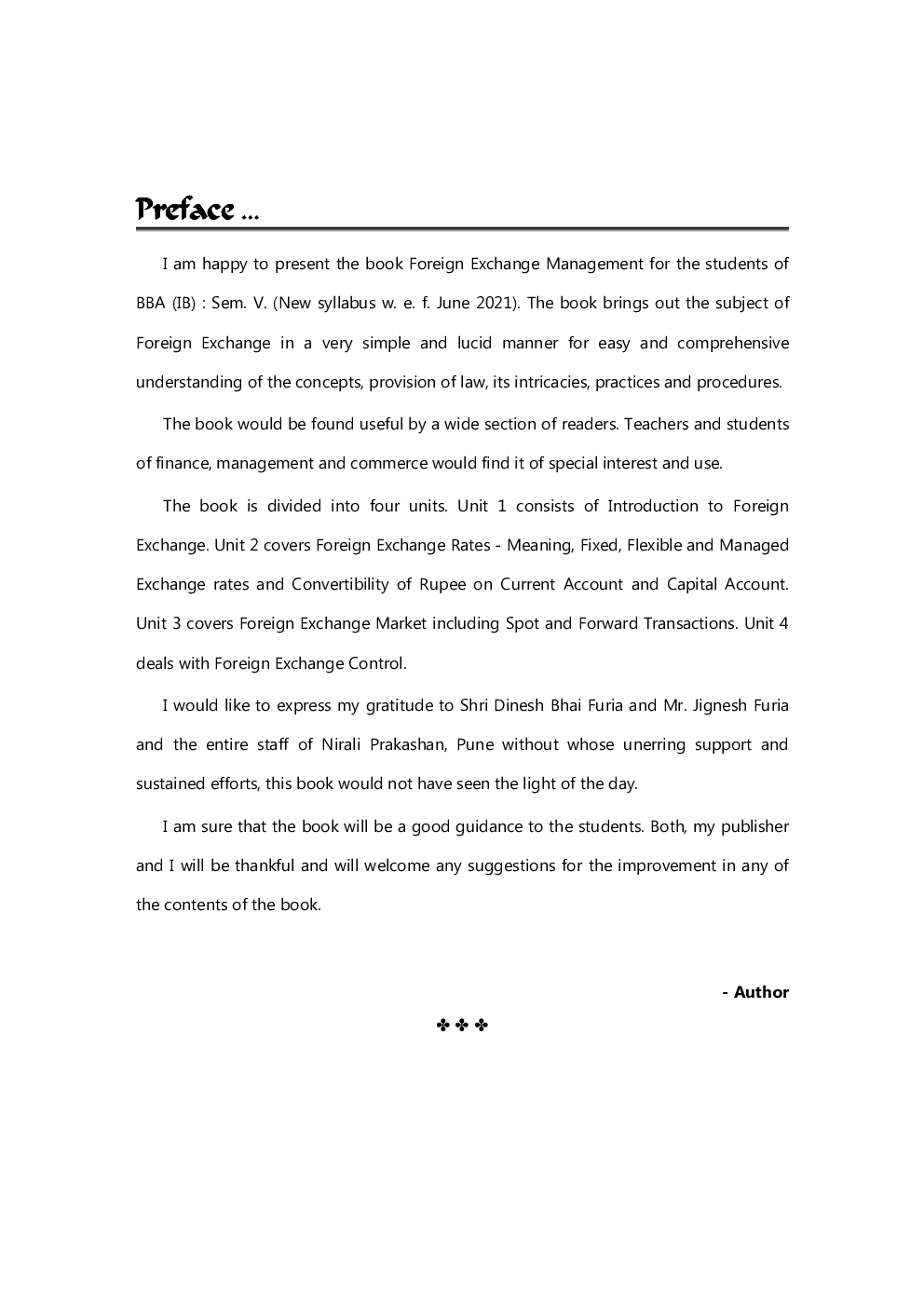 FOREIGN EXCHANGE MANAGEMENT (Third Year TY BBA (IB) Semester 5) - Page 4