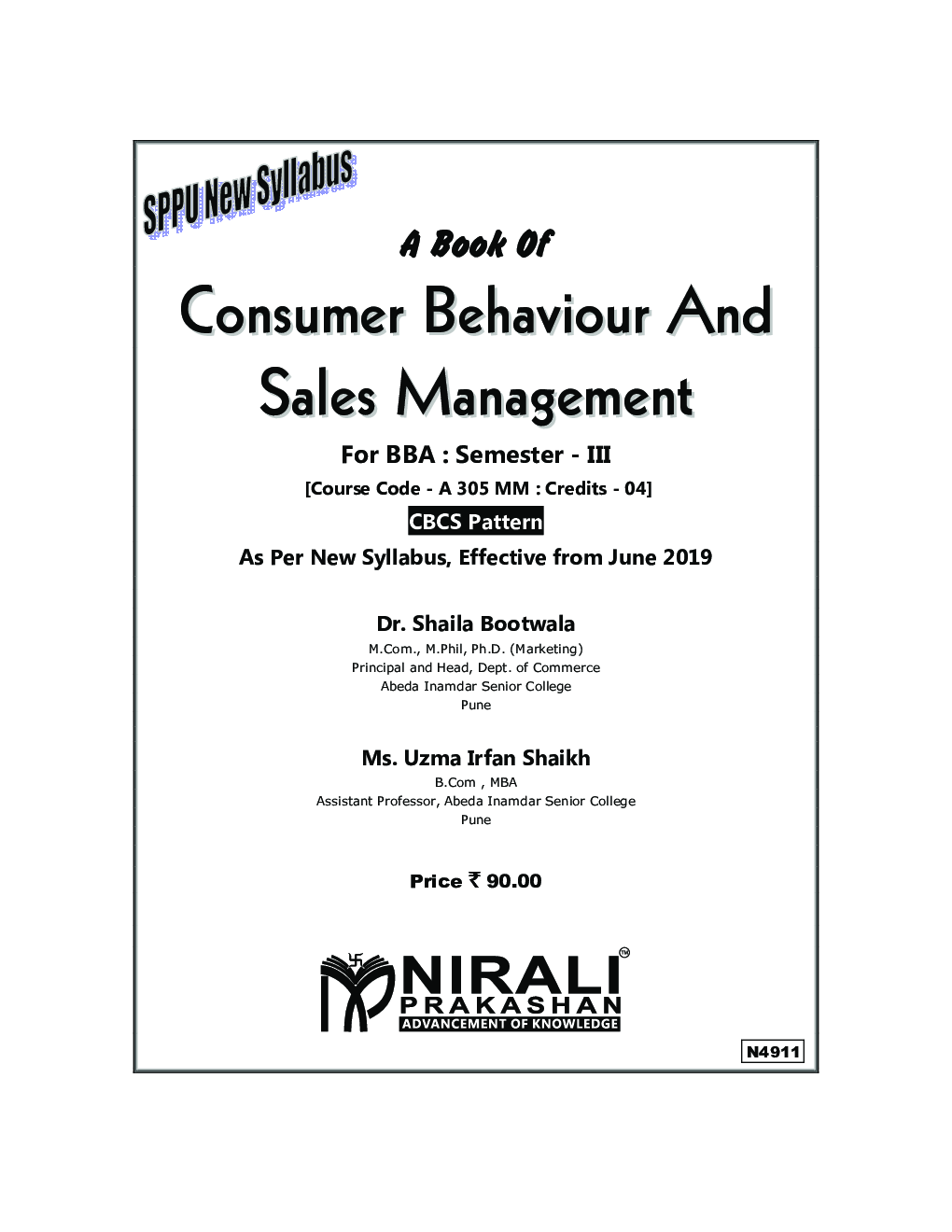 CONSUMER BEHAVIOUR AND SALES MANAGEMENT - Page 2