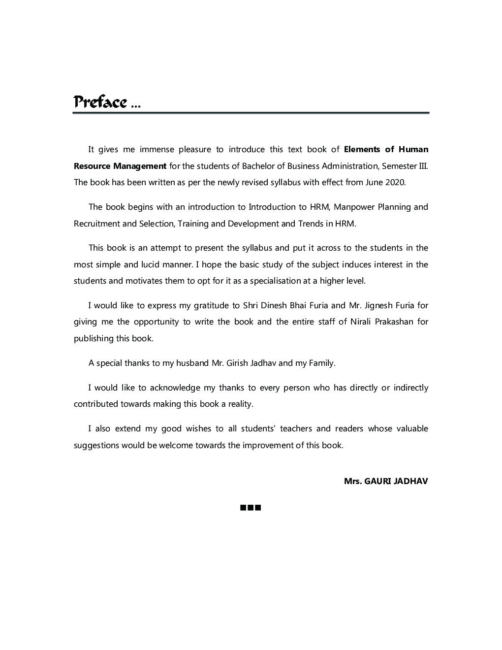 ELEMENTS OF HUMAN RESOURCE MANAGEMENT - Page 4