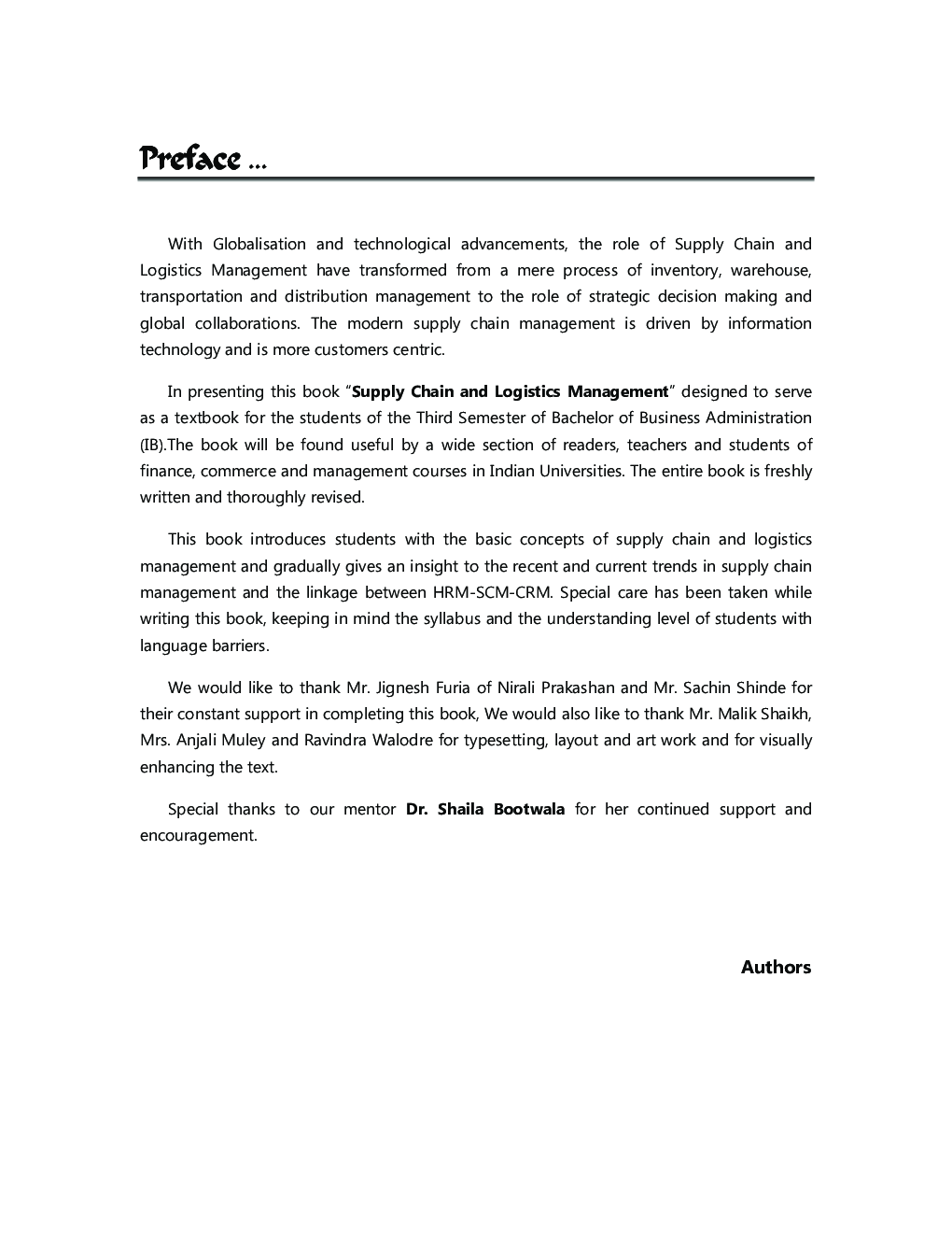 SUPPLY CHAIN MANAGEMENT - Page 4