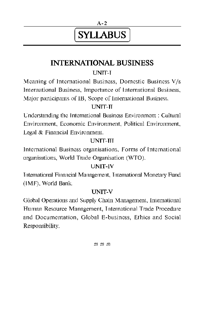 International Business Paper-3 - Page 3