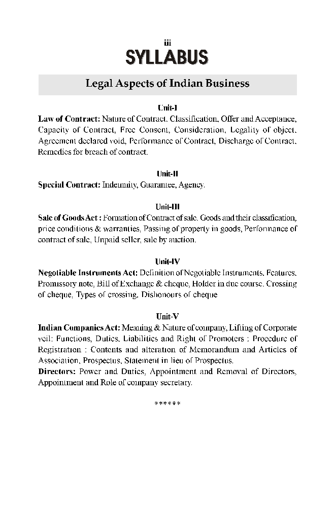 Legal Aspects Of Indian Business Paper-3 - Page 4