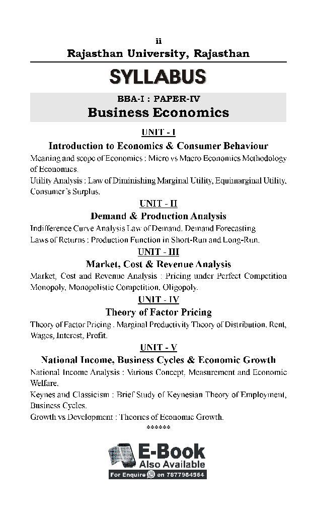 Business Economics Paper-4 - Page 3
