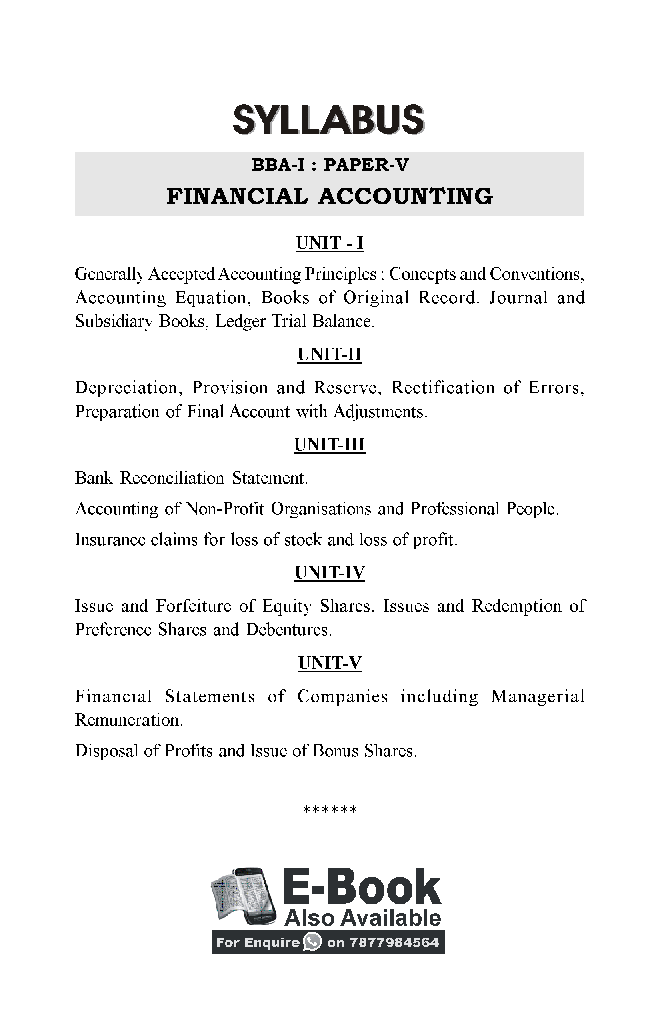 Financial Accounting Paper-5 - Page 3