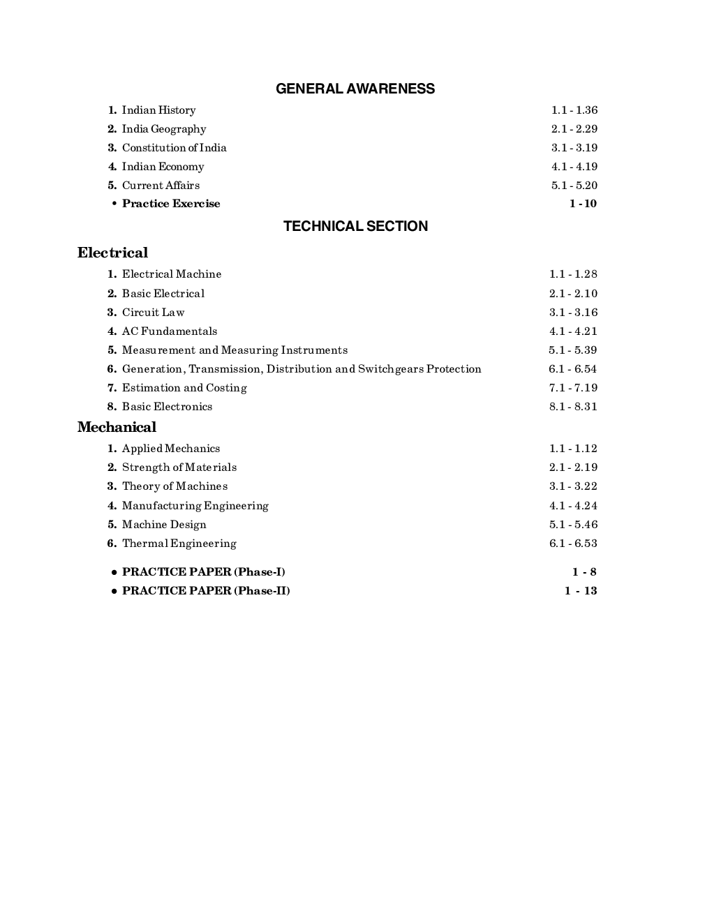 FCI 2022 : Junior Engineer Phase I & II - Electrical and Mechanical Engineering - Page 5