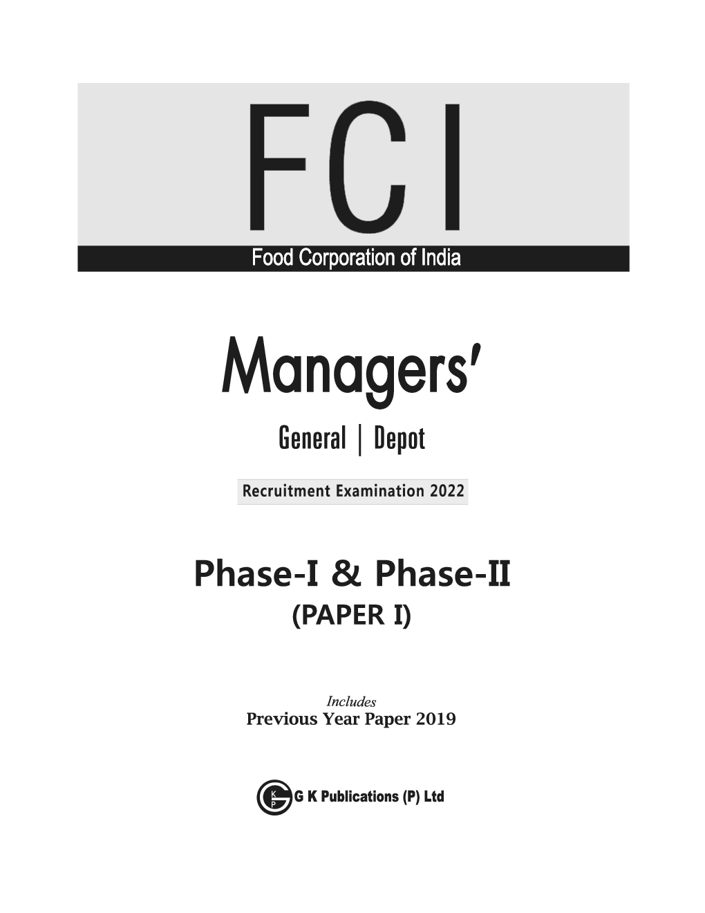 FCI 2022 : Managers' Phase I & Phase II (Paper 1) - General|Depot - Guide - Page 4
