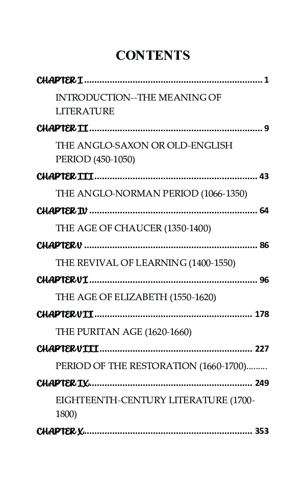 English Literature by William J. Long - Its History and Its Significance for the Life of the English-Speaking World - Page 5