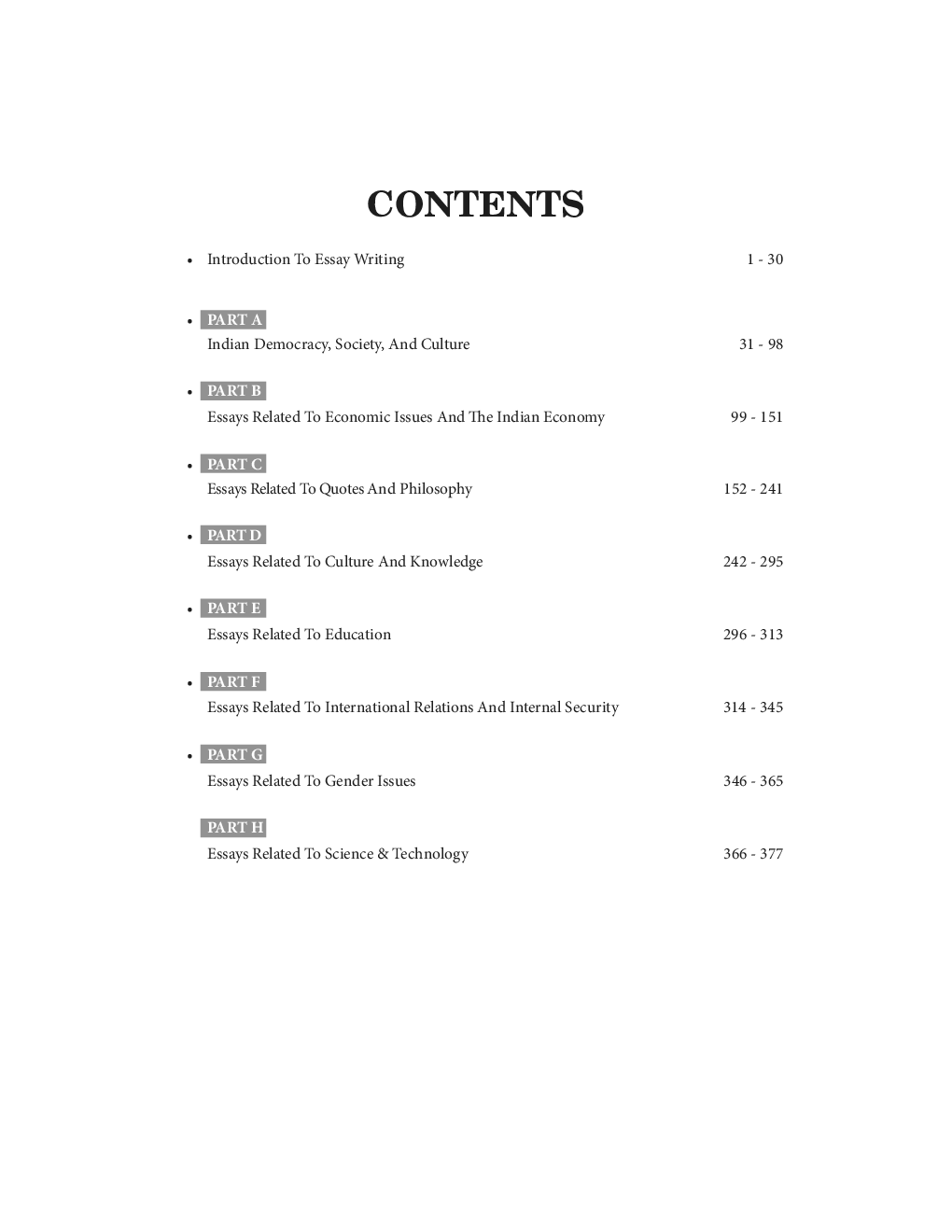 UPSC Civil Services 2023 : Essays (Papers from 1993 onwards) by DVK Rao - Page 5