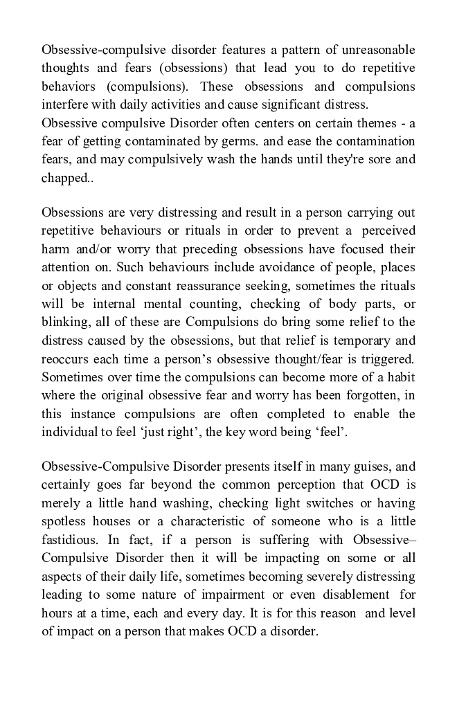 HAND BOOK OF NEUROTIC DISORDER - Page 5