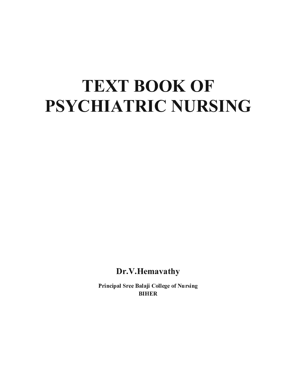 TEXT BOOK OF PSYCHIATRIC NURSING - Page 2