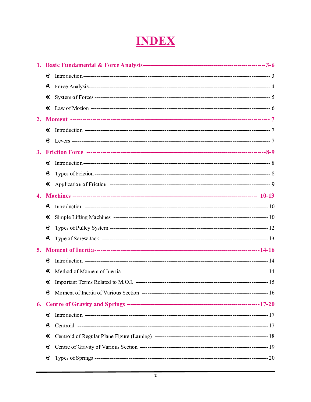 JE RRB/SSC/UPPCL/UPSSSC/DSSB/DDA Civil Engineering Engineering Mechanics 2022-23 - Page 3