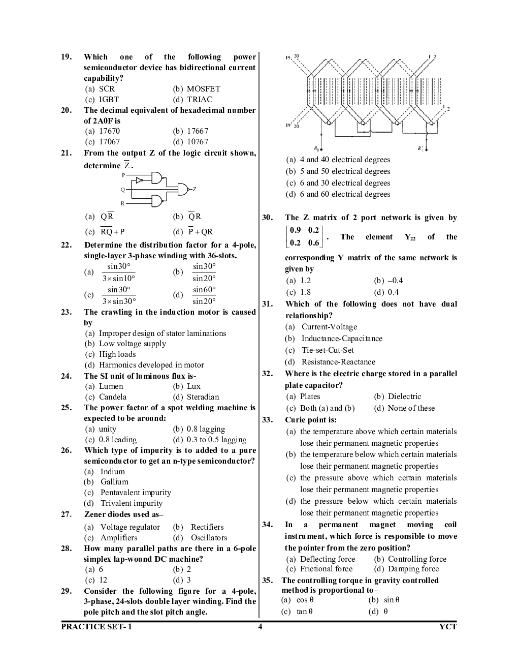 DRDO CEPTAM-10 Electrical Engineering प्रैक्टिस बुक 2023-24 - Page 5