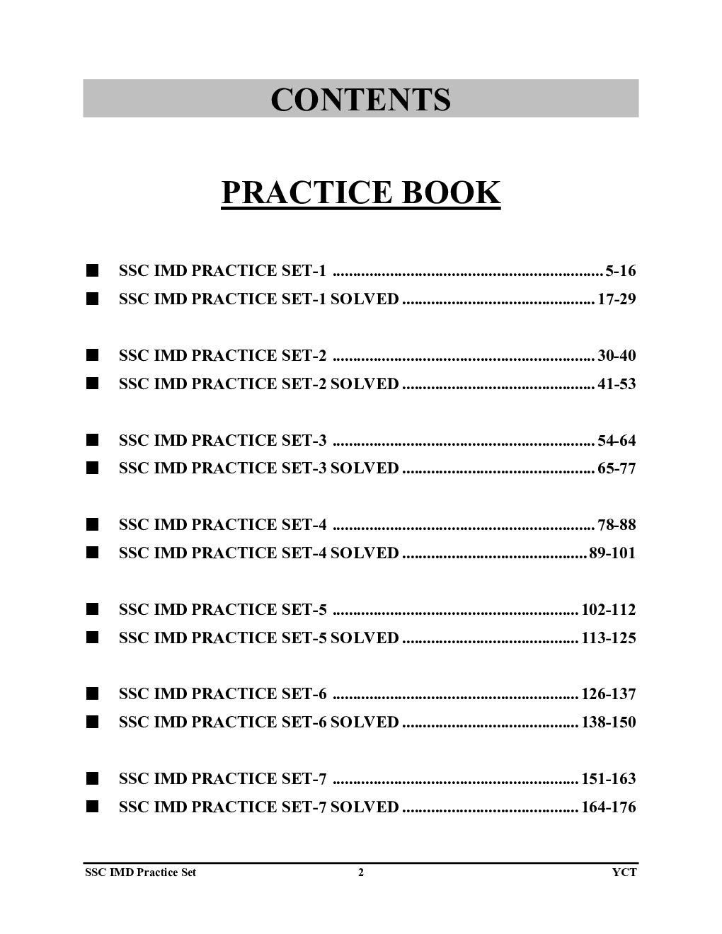 SSC IMD Computer Science & Information Technology Practice Book  - Page 3