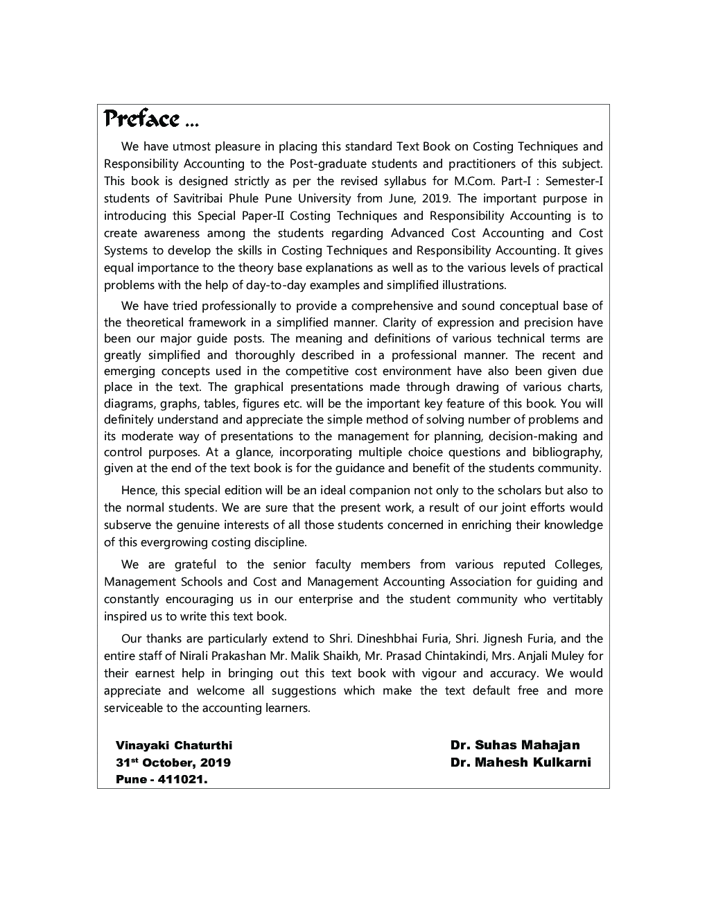 COSTING TECHNIQUES AND RESPONSIBILITY ACCOUNTING - Page 4