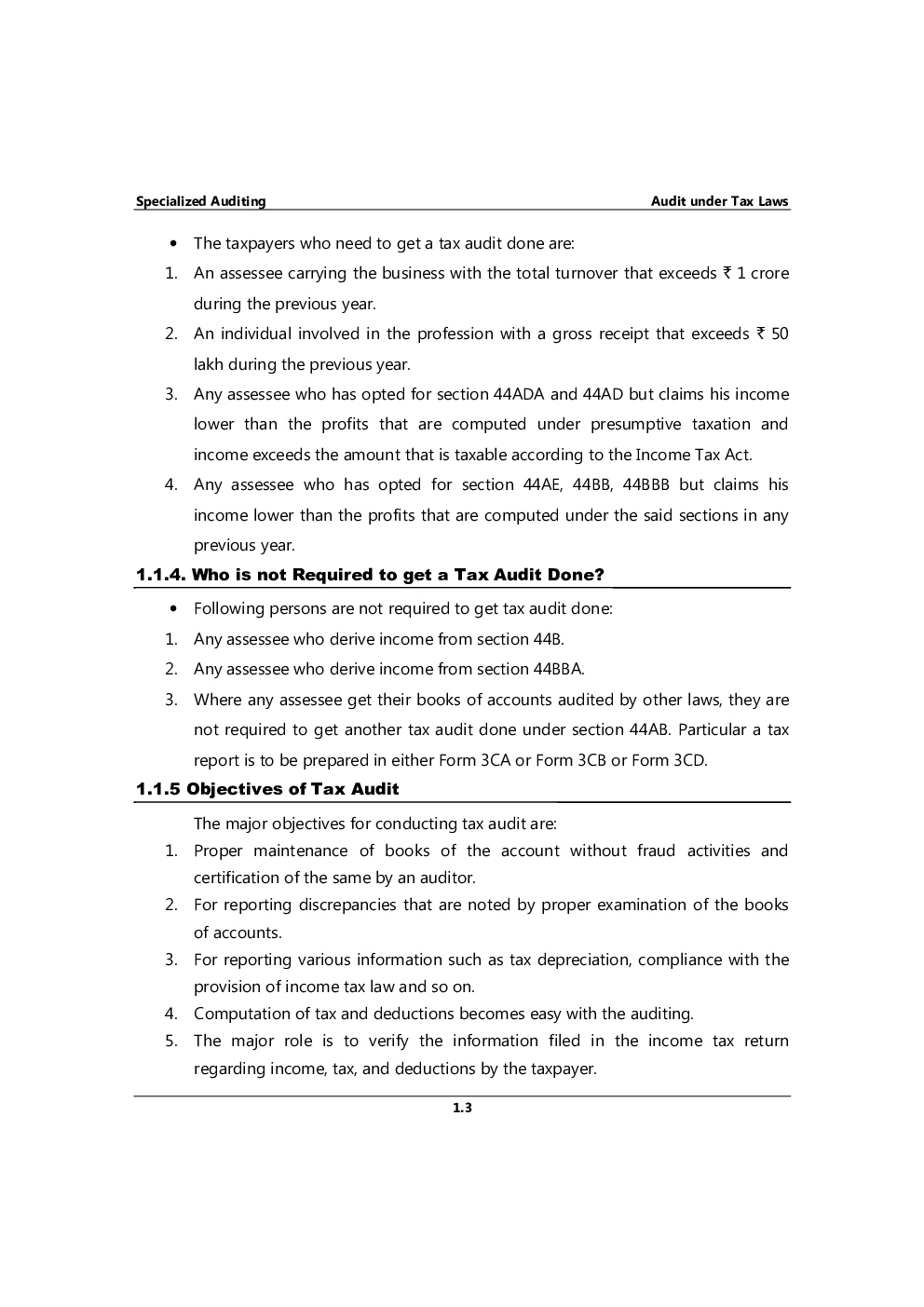 SPECIALIZED AUDITING (ADVANCED ACCOUNTING & TAXATION) - Page 4