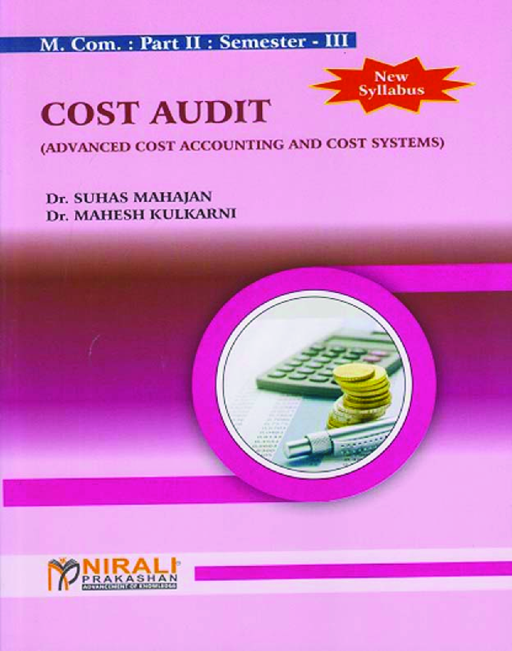 COST AUDIT (Advanced Cost Accounting and Cost Systems) - MCom Part 2 : Semester 3 - Page 1