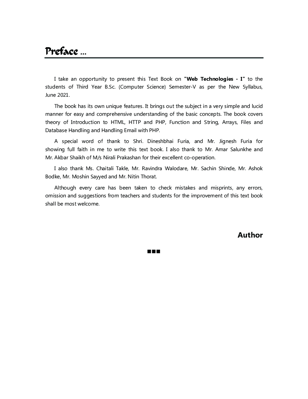 WEB TECHNOLOGY 1 (TYBSC Computer Science : Semester 5) - Page 4