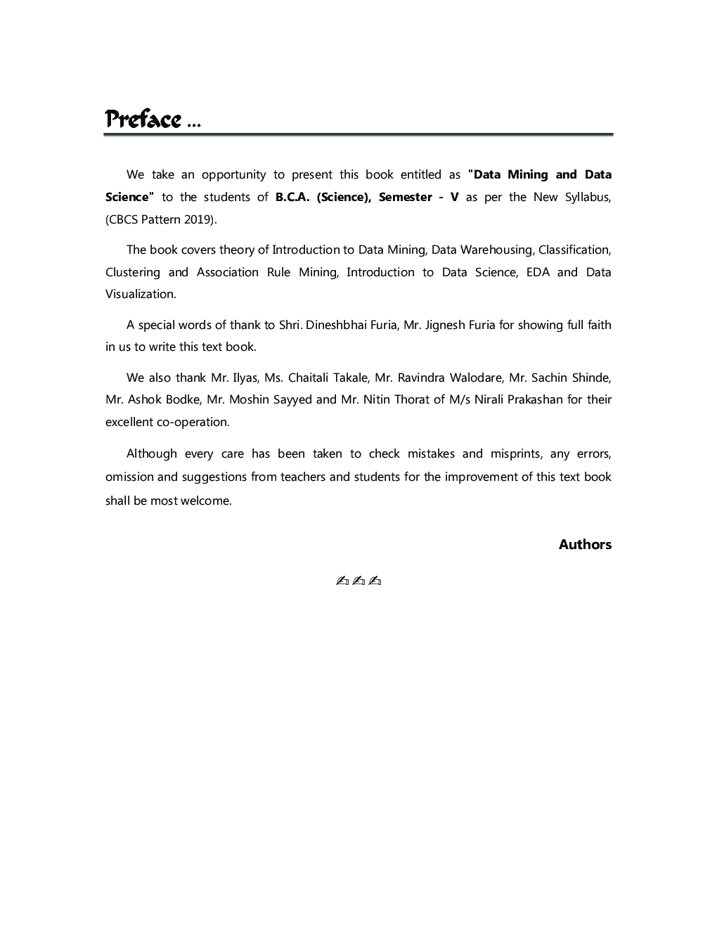 DATA MINING AND DATA SCIENCE (Third Year TY BCA Science Semester 5) - Page 4