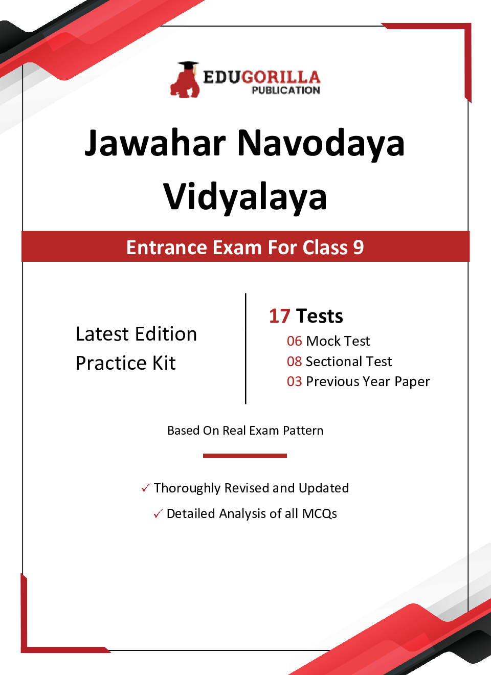 Jawahar Navodaya Vidyalaya Class 9 Entrance Exam 2023 (English Edition) - 6 Mock Tests, 8 Sectional Tests, 3 Previous Year Papers (1100 Solved Questions) | Free Access to Online Tests - Page 3