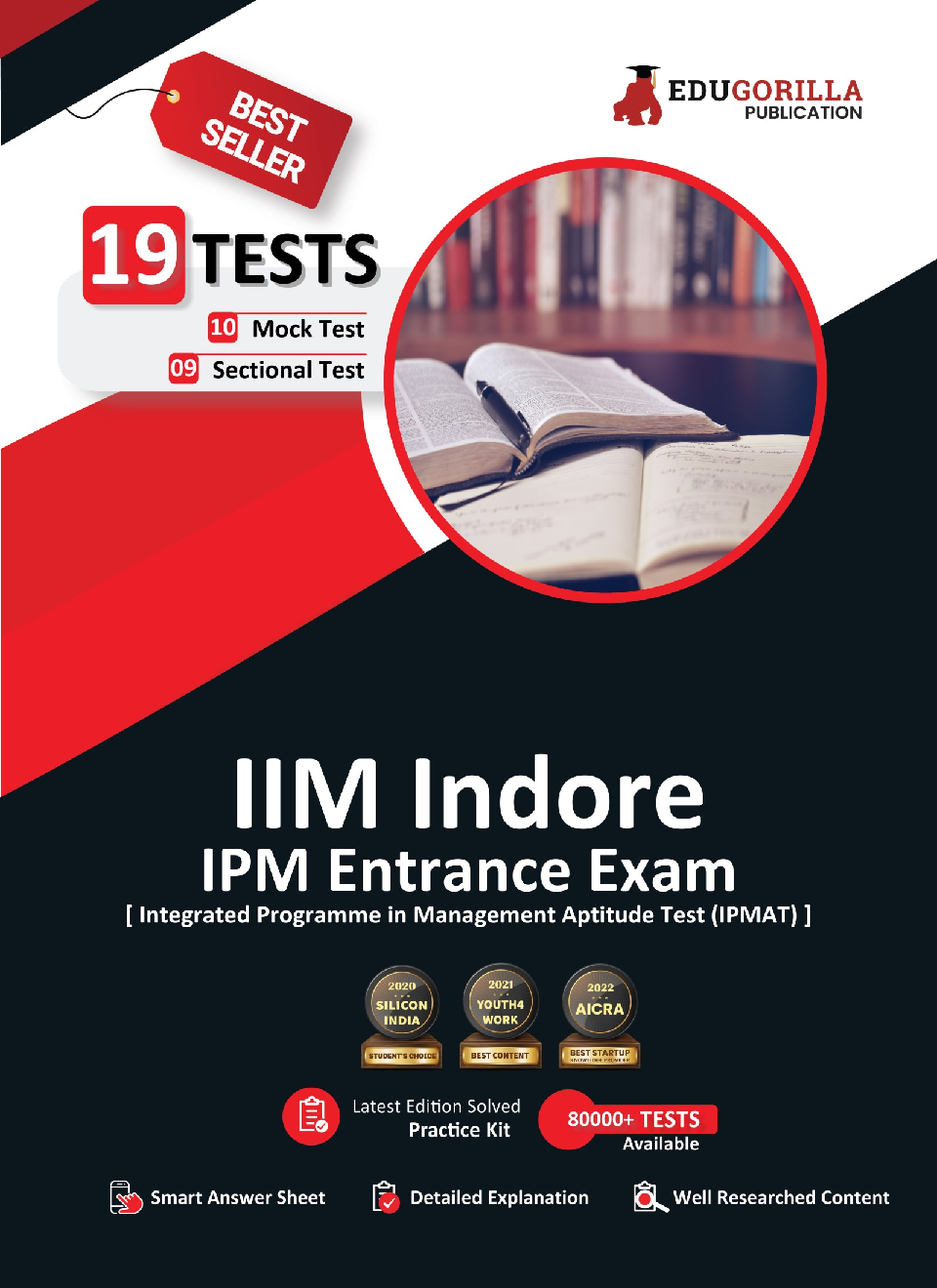 IIM Indore IPM Entrance Examination 2022 (IPMAT) | 10 Full-length Mock Tests + 9 Sectional Tests (1300+ Solved Questions) | Free Access to Online Tests - Page 1