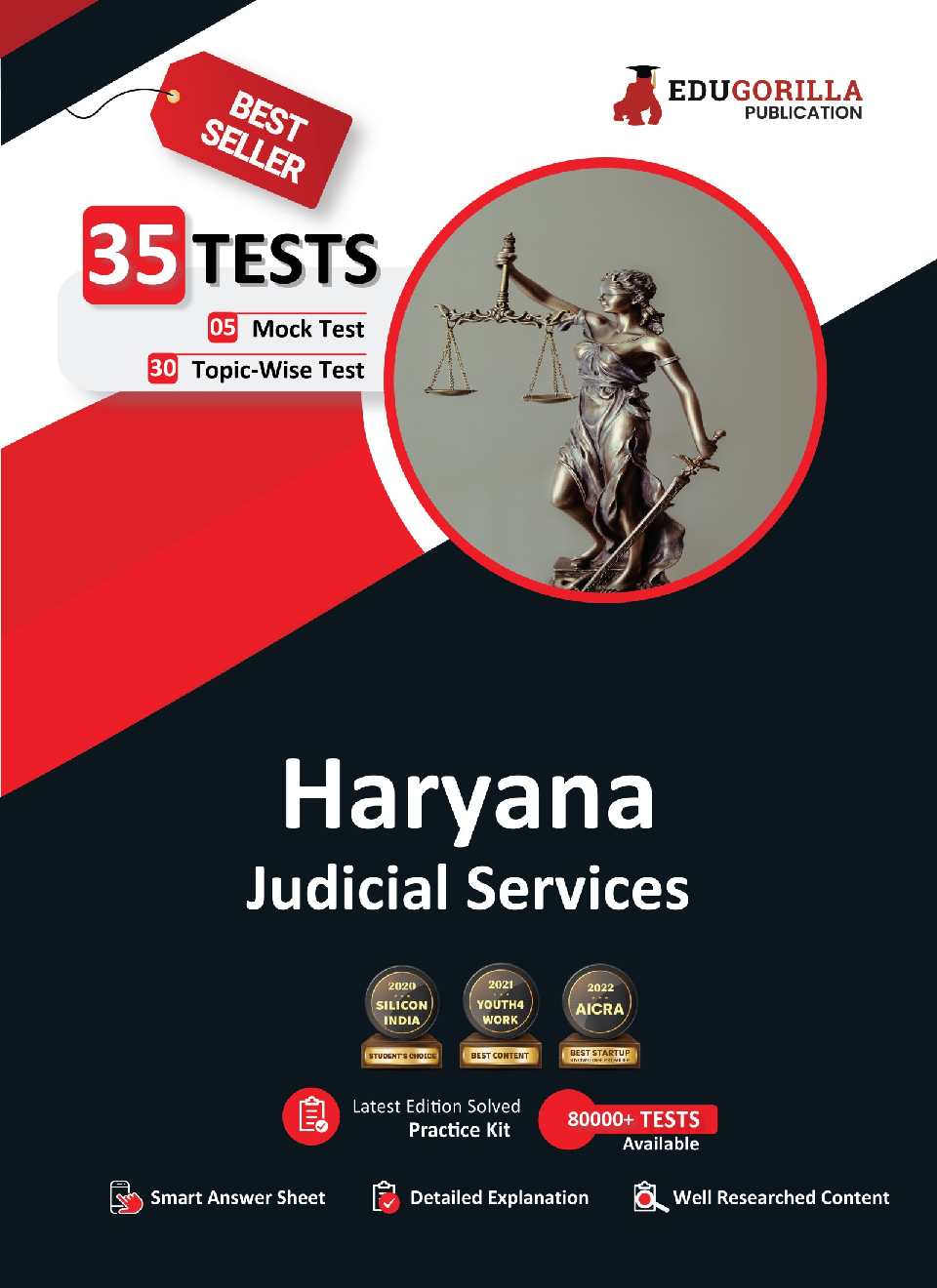 Haryana Judicial Services Exam 2022 | 5 Mock Tests + 30 Topic Wise Tests | Free Access to Online Tests - Page 1