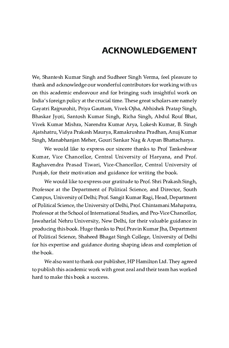 Emerging Trends in India's Foreign Policy - Page 4