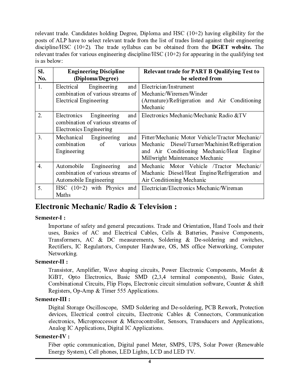 RRB ALP Stage-II इलेक्ट्रॉनिक मैकेनिक (Radio & Television) प्रैक्टिस बुक - Page 5