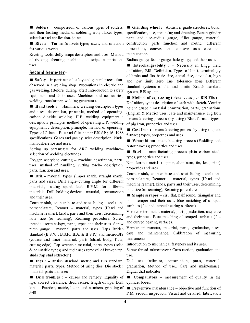 RRB ITI ALP Stage-II फिटर ट्रेड प्रैक्टिस बुक - Page 5