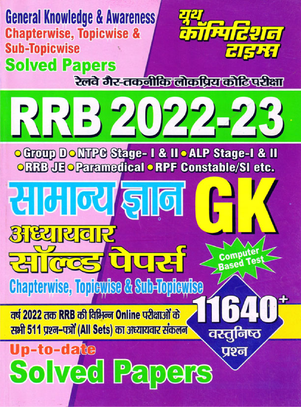 RRB सामान्य ज्ञान अध्यायवार साल्व्ड पेपर्स 2022-23 - Page 1
