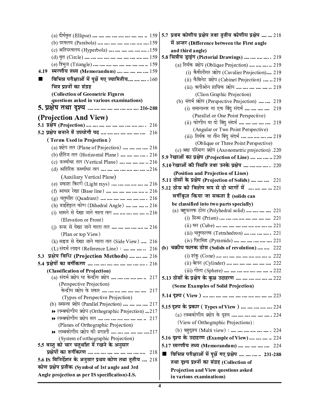 RRB JE, RRB SSE इंजीनियरिंग ड्राइंग अध्यायवार साल्व्ड पेपर्स - Page 5