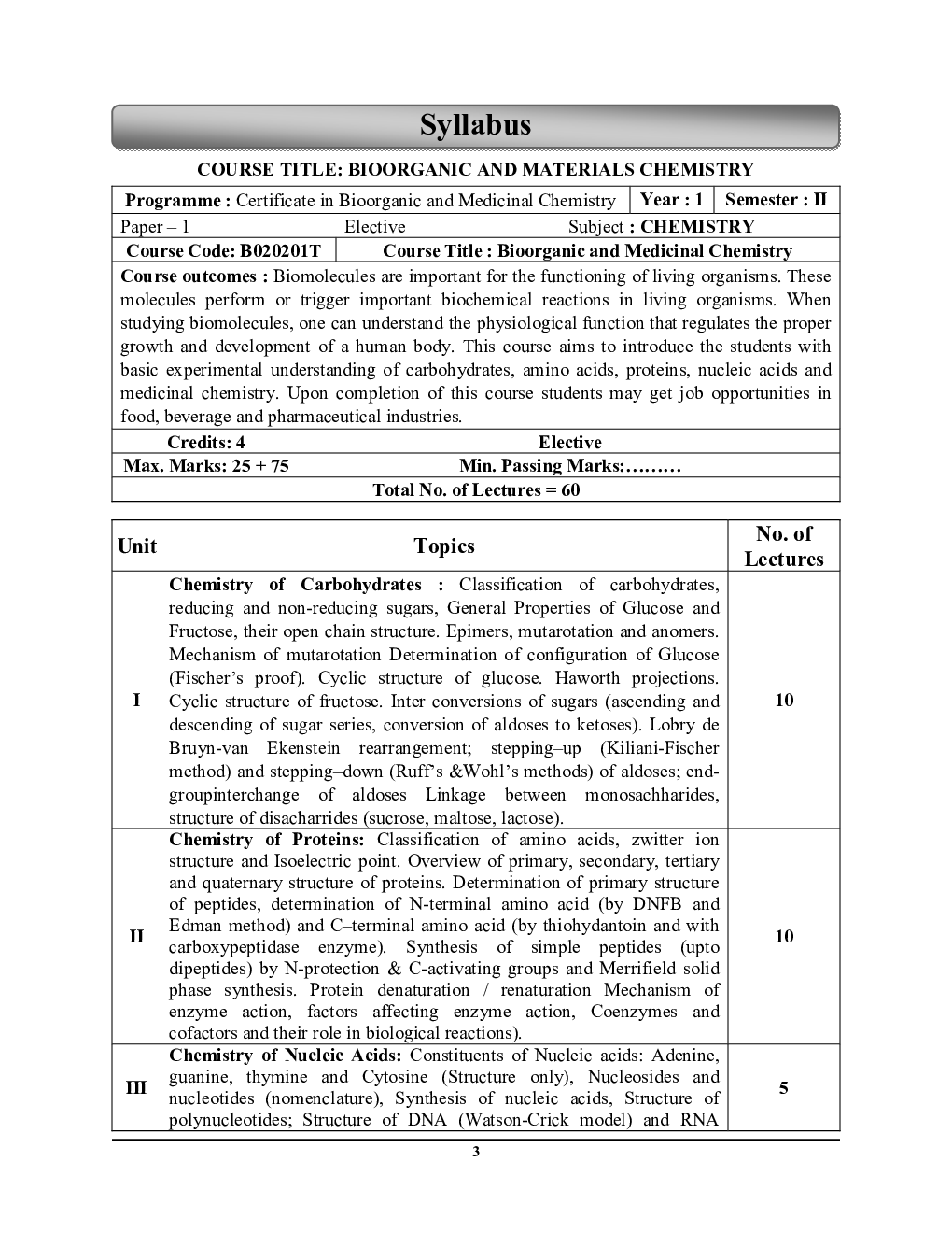 B.Sc. II Semester All University Chemistry Booster Notes - Page 4