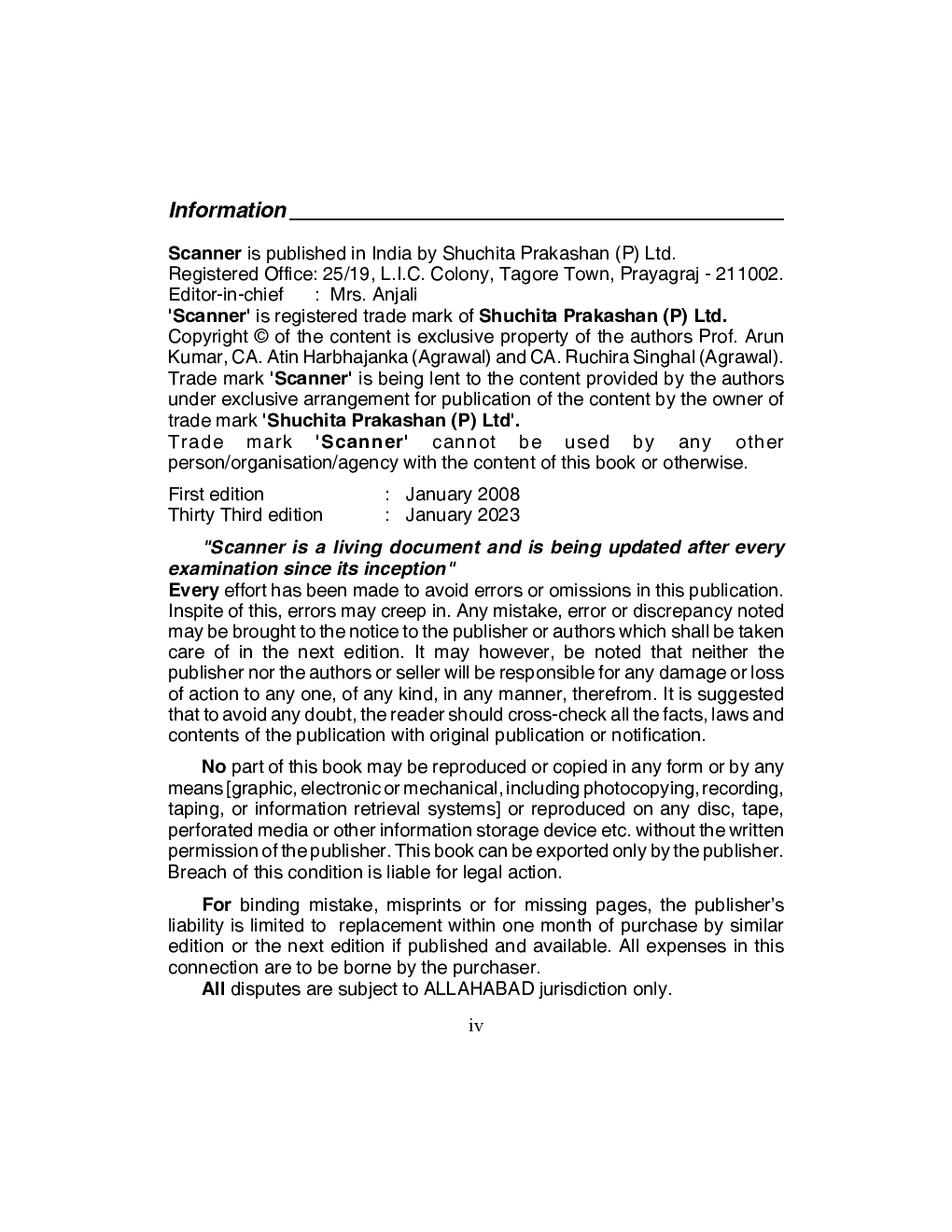 Shuchita Scanner CA Intermediate Group - I Paper -4 Taxation (Assessment Year 2022-23) (Applicable for May 2023) - Page 5