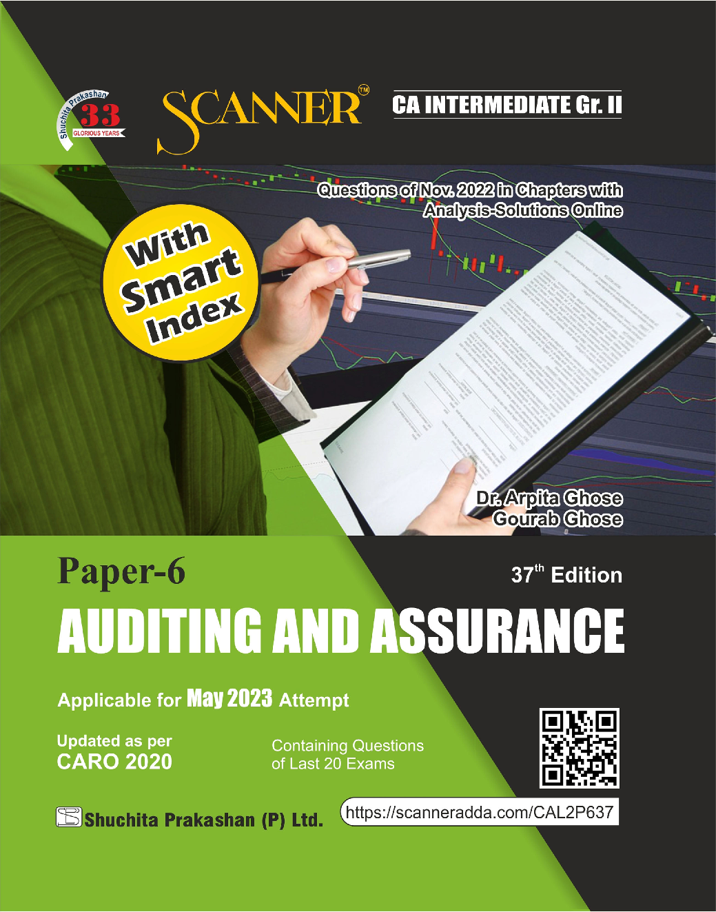 Shuchita Scanner CA Intermediate Group - II Paper - 6 Auditing and Assurance (Applicable for May 2023) - Page 1