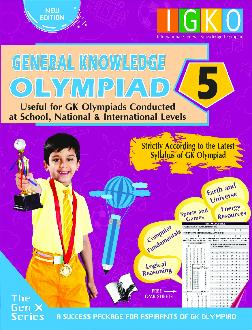 International General Knowledge Olympiad - Class 5(With OMR Sheets) - Page 1