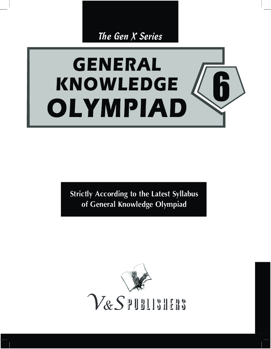 International General Knowledge Olympiad - Class 6(With OMR Sheets) - Page 2