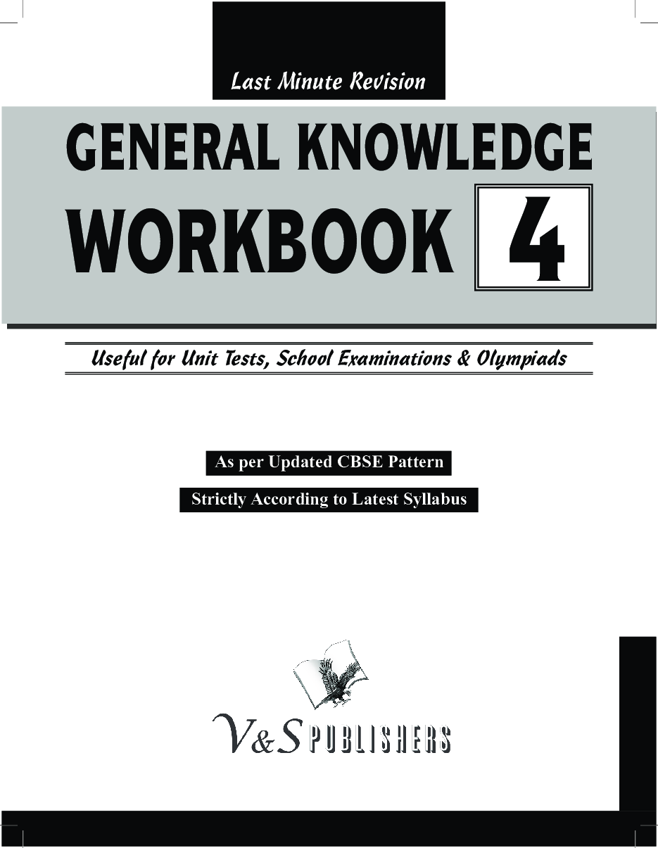 General Knowledge Workbook - Class 4 - Page 2