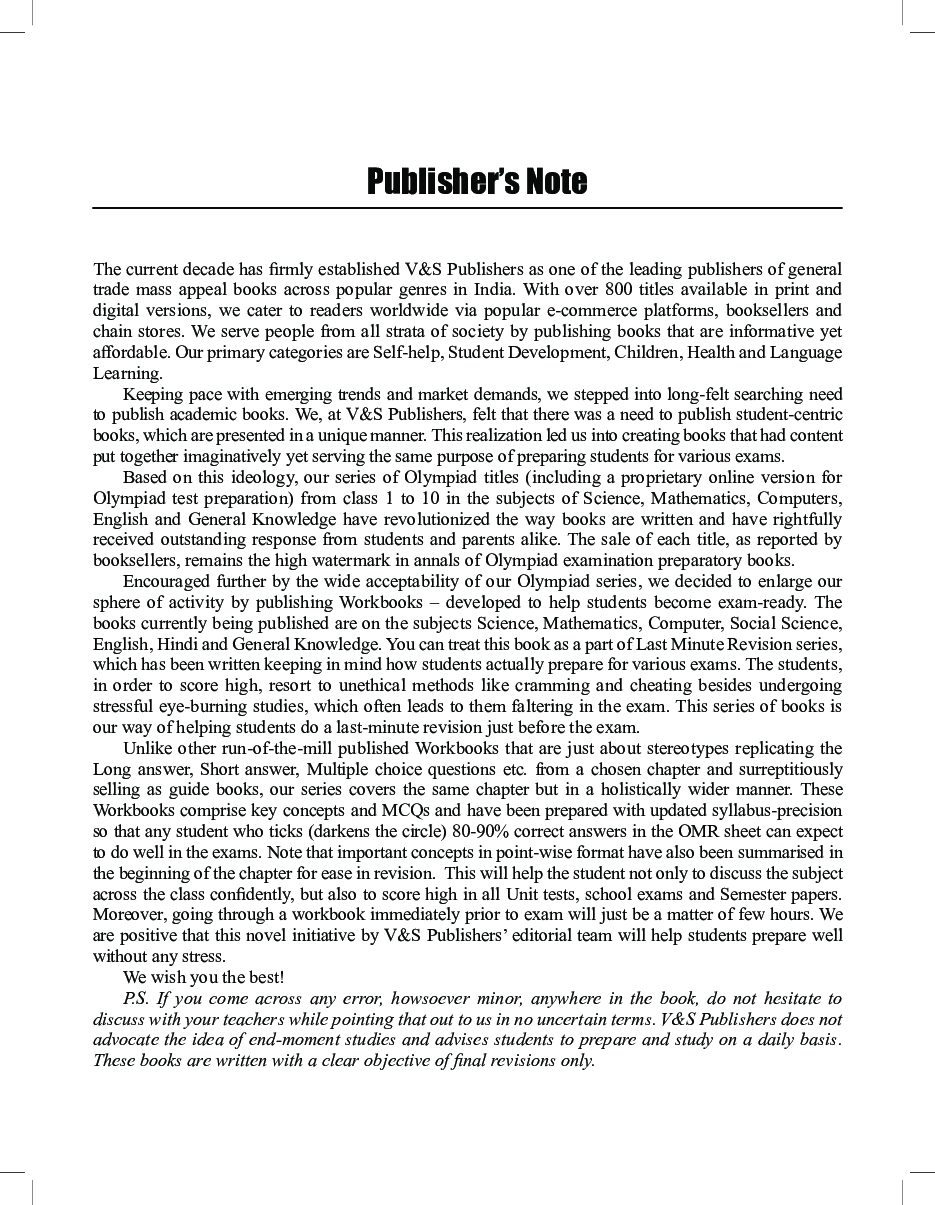 General Knowledge Workbook - Class 5 - Page 4