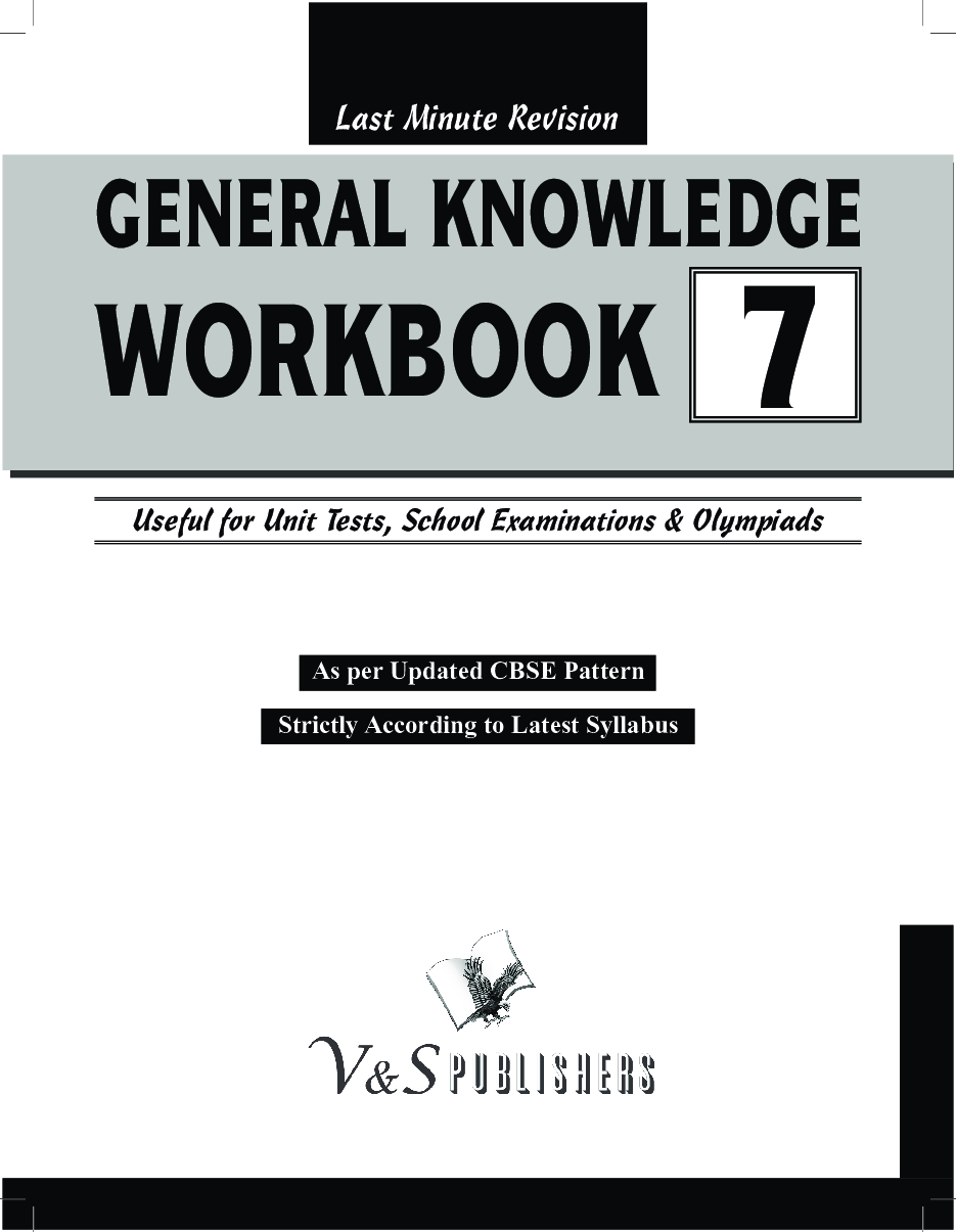 General Knowledge Workbook - Class 7 - Page 2