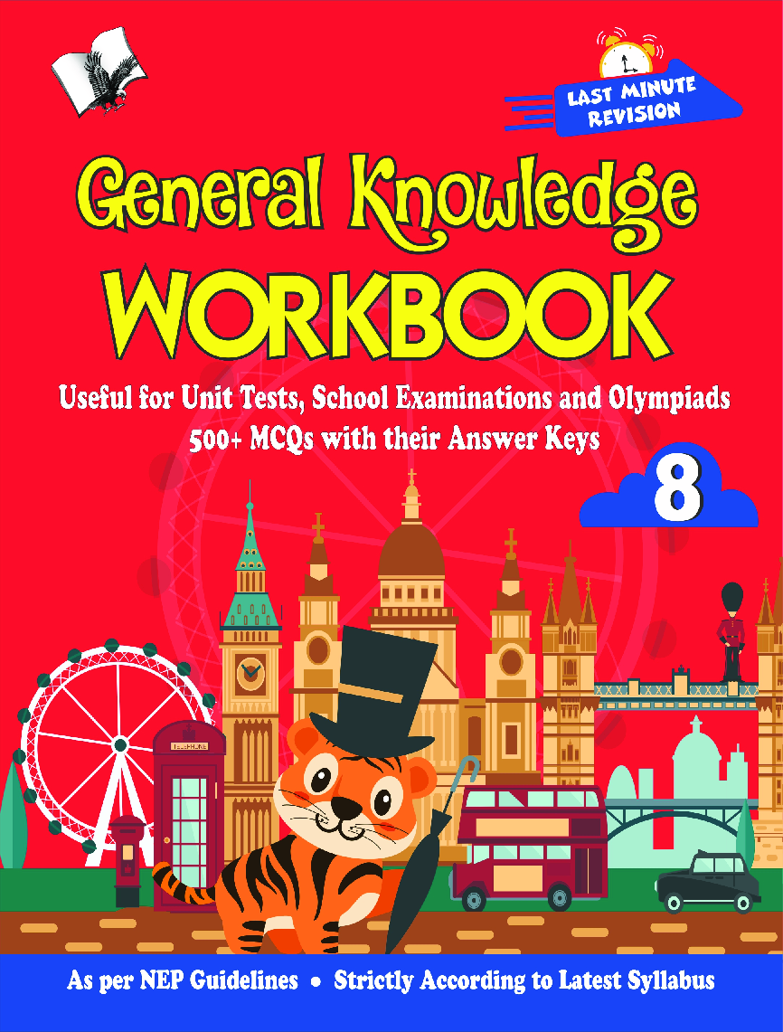 General Knowledge Workbook - Class 8 - Page 1